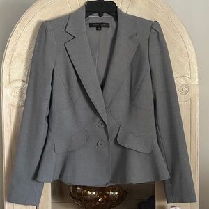 Anne Klein Classic Fit Suit Blazer, Color Granite, Size 6